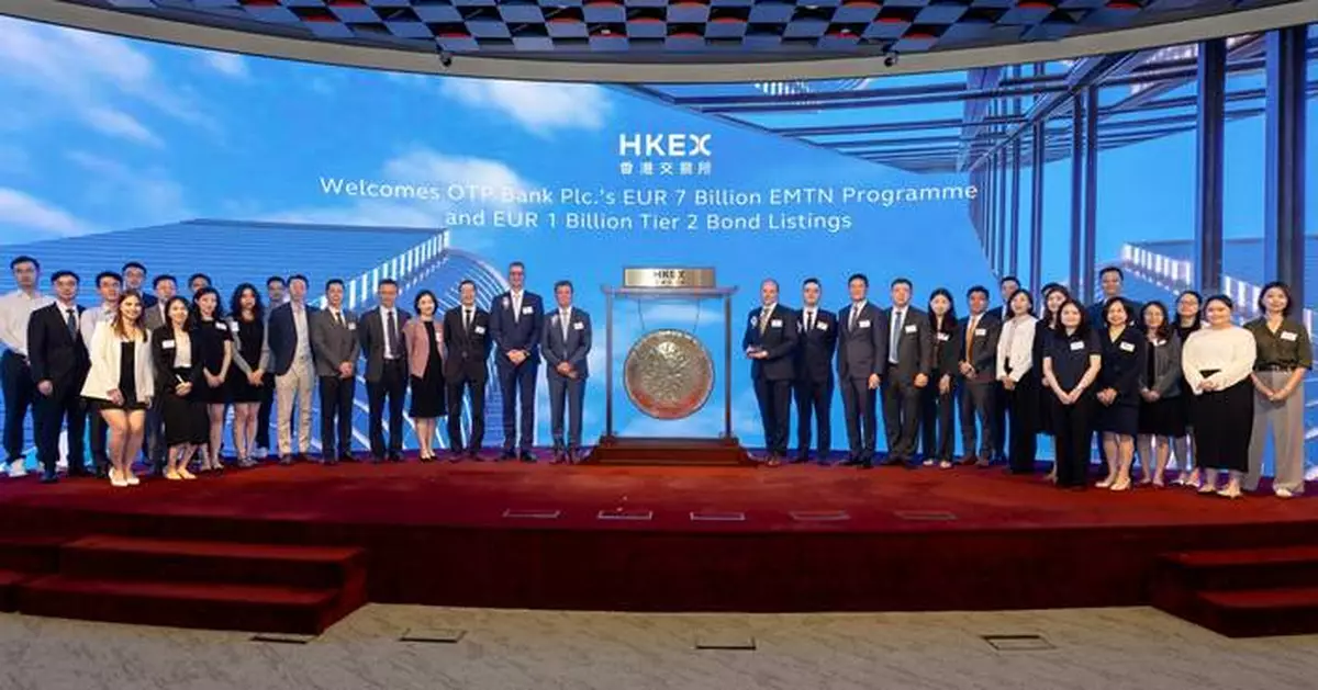 OTP Bank Becomes First EU Financial Institution to Open a EUR 7 Billion EMTN Programme on the Hong Kong Stock Exchange
