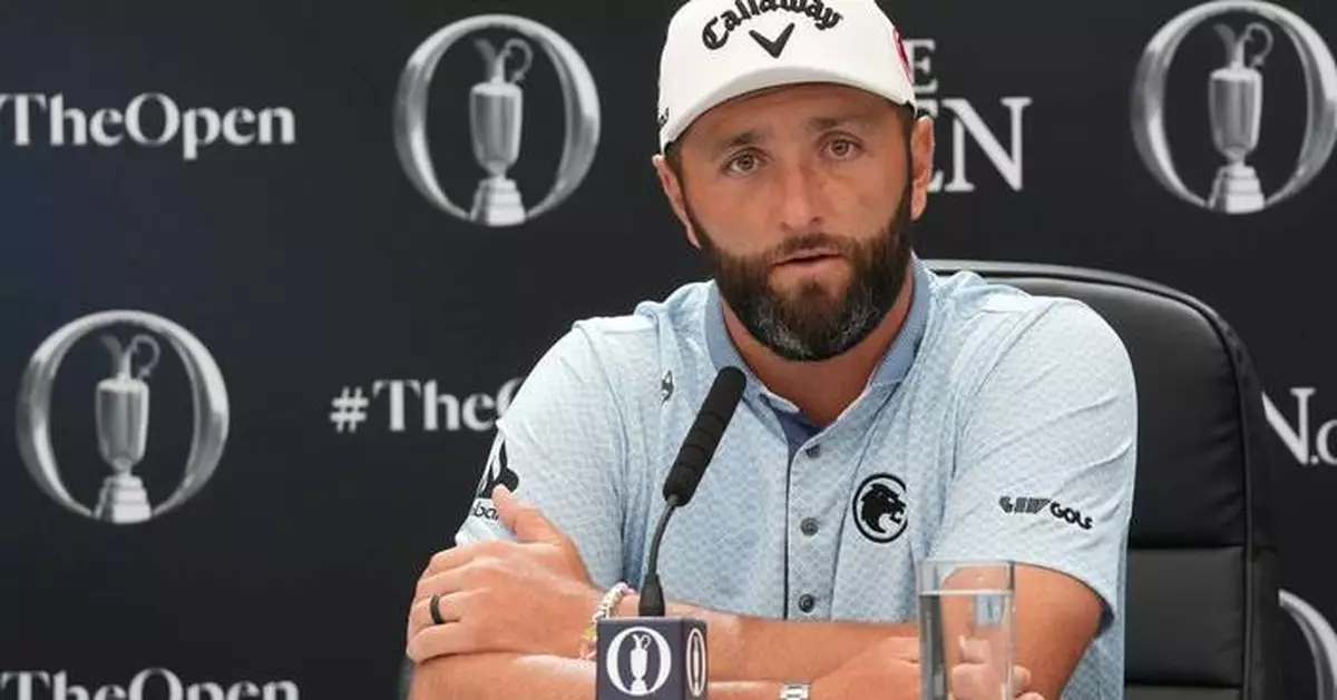 Rahm approves of player conduct policy for British Open. He also wants attention on slow play