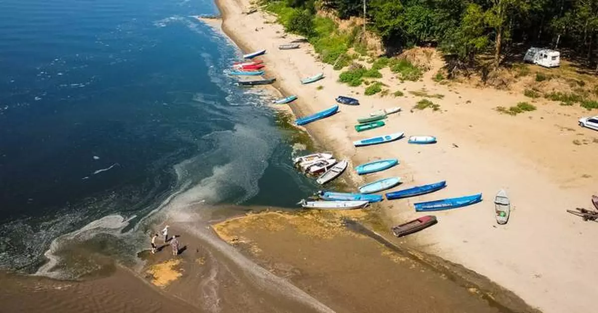 Record-low Danube River affects tourism and industry as drought and heat grip Central Europe