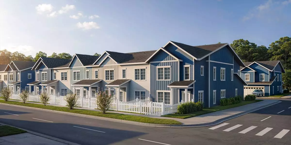 Townhomes at Oaks at Wendell, NC, offer private yards, attached garages and sought-after finishes and appliances.
