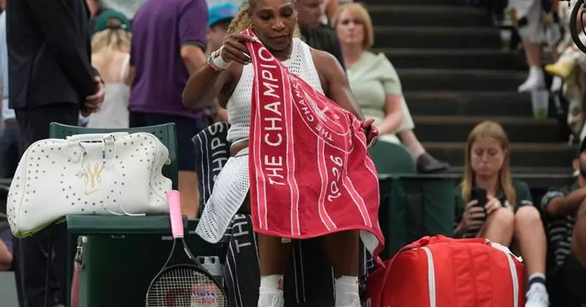 Serena Williams tweaked her knee during Wimbledon return at age 44, agent says