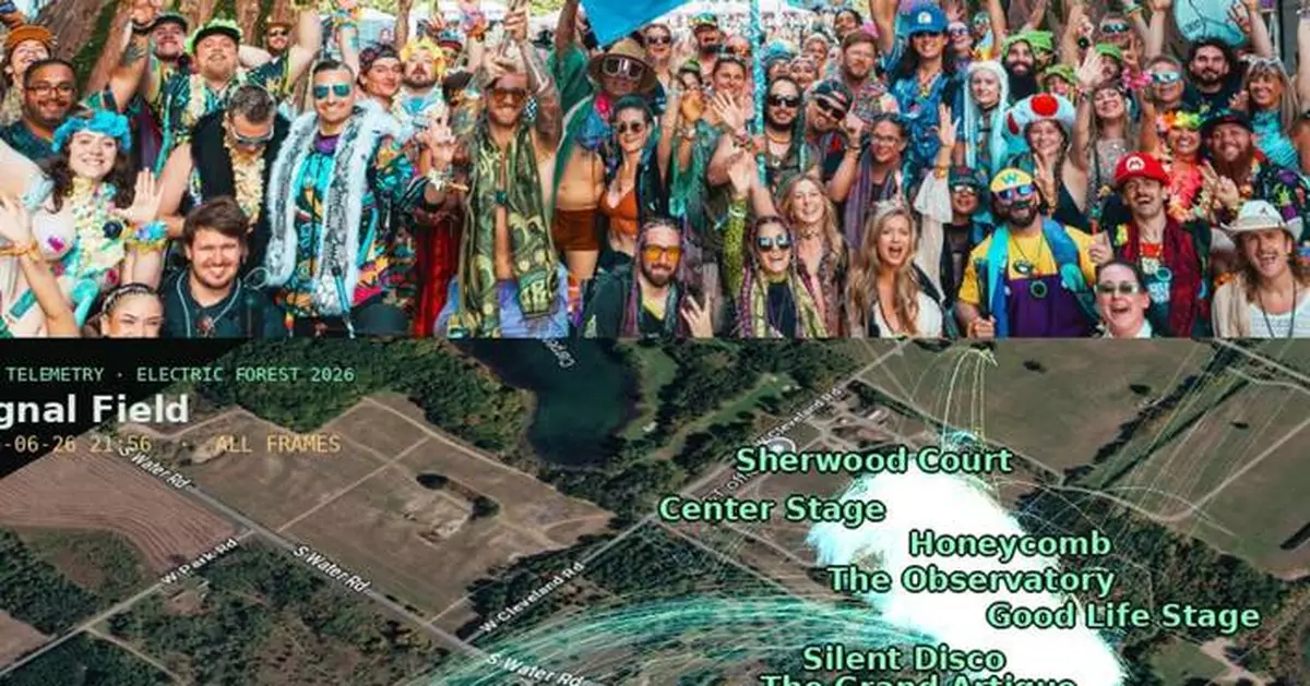 Totem Compass Sets 25-Hop Mesh Network Record at Electric Forest, Proving Offline Friend-Finding at Festival Scale