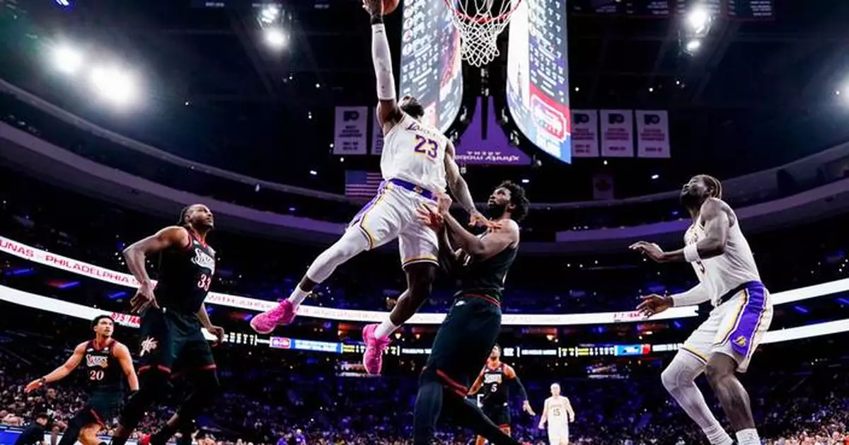 LeBron moves Philly up, but OKC and Spurs remain NBA favorites, according to books and markets