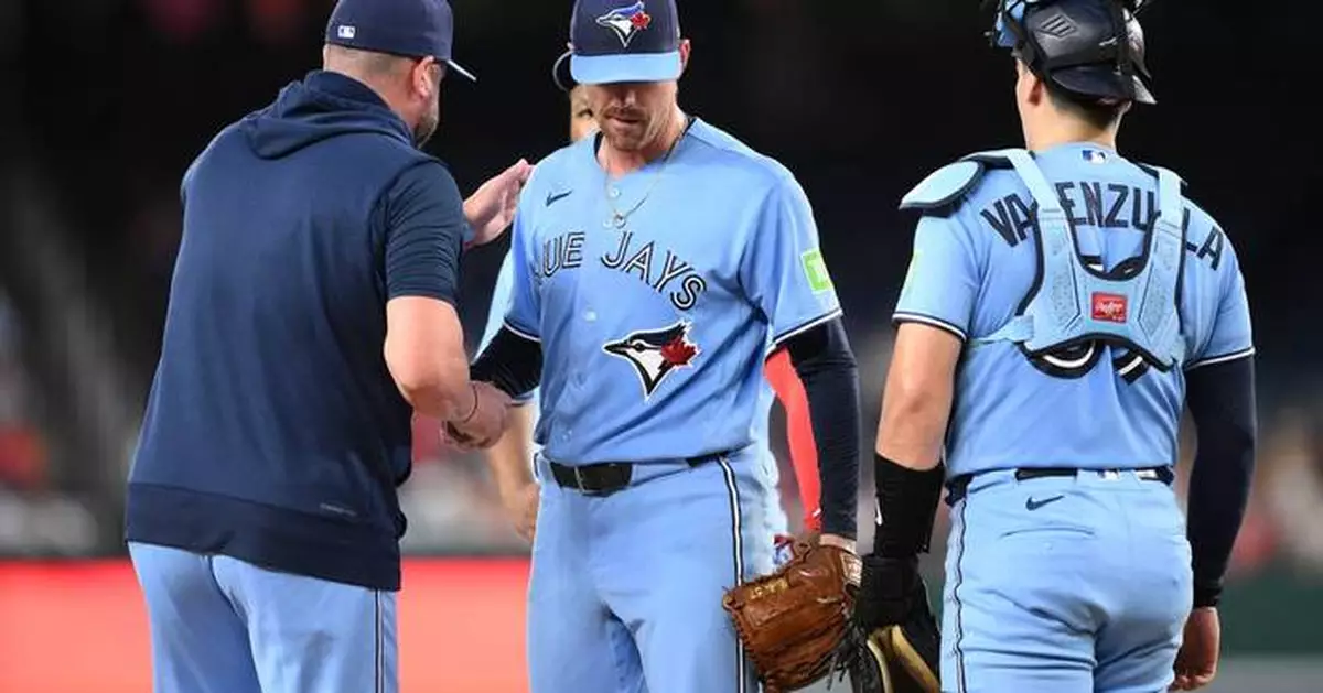Nationals draw 6 walks against Shane Bieber in 4-run first inning, beat Blue Jays 8-6