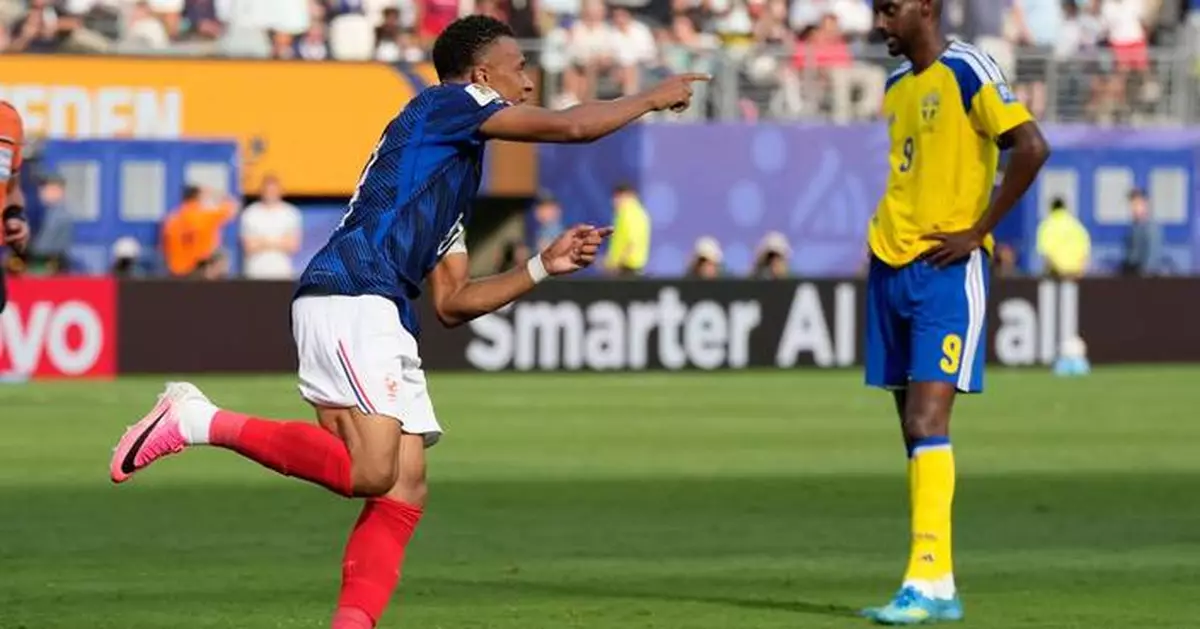 France forward Kylian Mbappé scores his 17th and 18th World Cup goals, one back of Lionel Messi