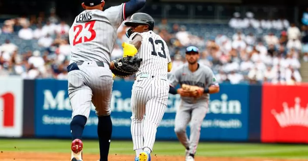 Yankees second baseman Jazz Chisholm Jr. exits game against Twins with toe injury