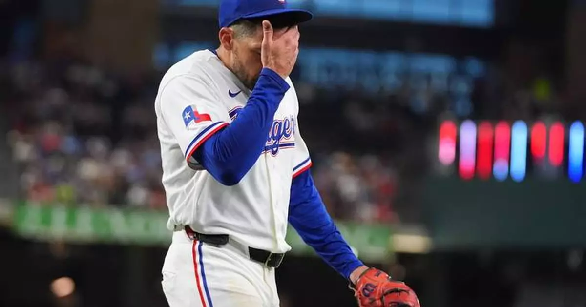 Eovaldi takes a no-hitter into the 5th inning in the Rangers' 10-4 win over the Tigers