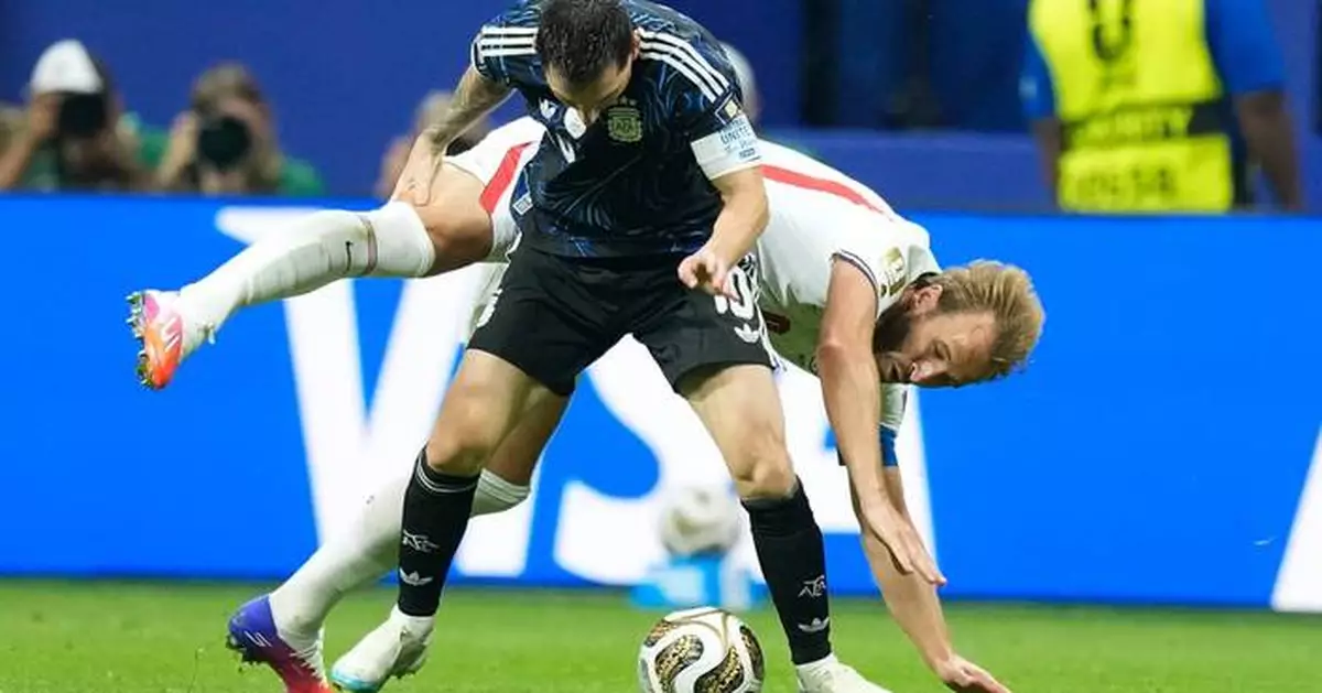 England faces defending champion Argentina for a spot in the World Cup final, in photos