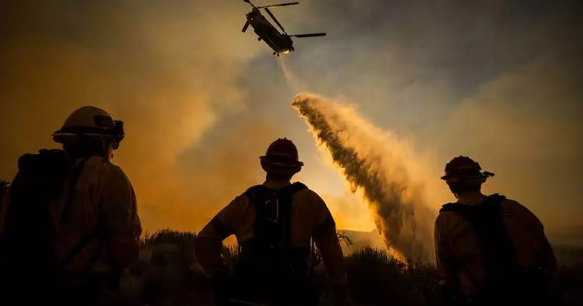 Rapidly growing wildfire in Los Angeles County prompts evacuations in remote high desert