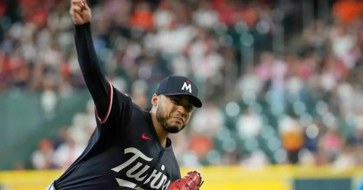 Taj Bradley fans 11 in Twins' 8-3 win over the Astros