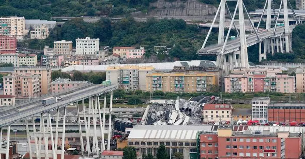 Verdict due in trial over 2018 bridge collapse in Italy that killed dozens