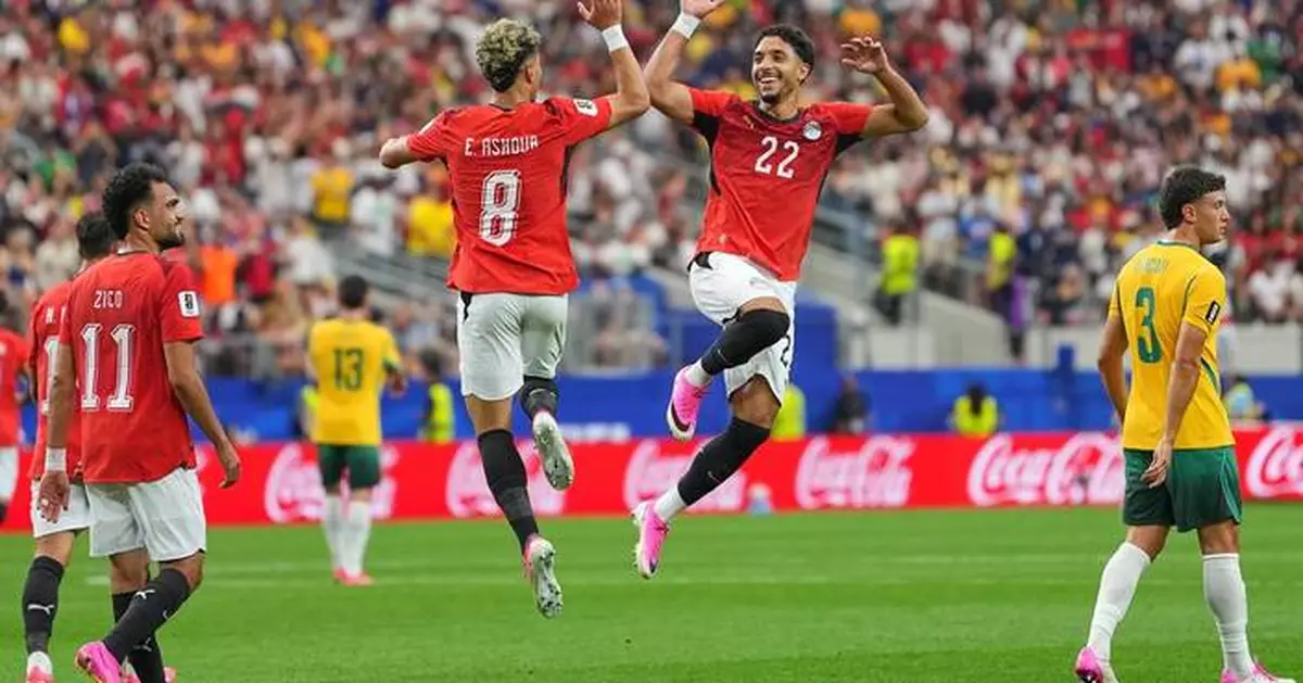 Egypt eliminates Australia on final day of World Cup Round of 32, in photos