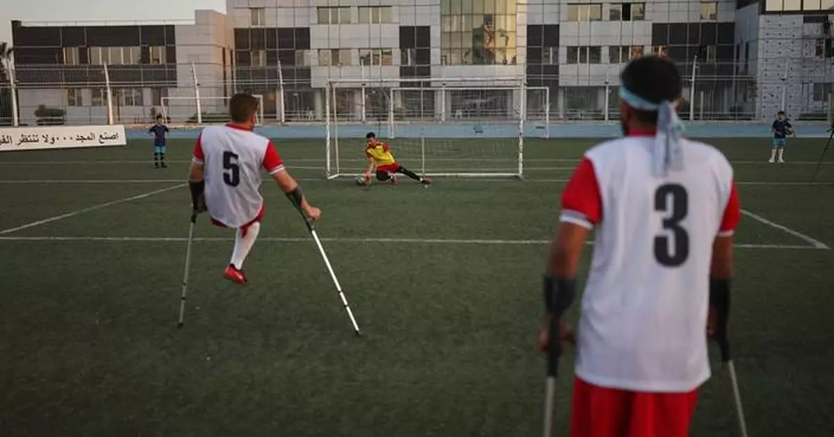 Syria’s first disability football tournament takes the field, in photos