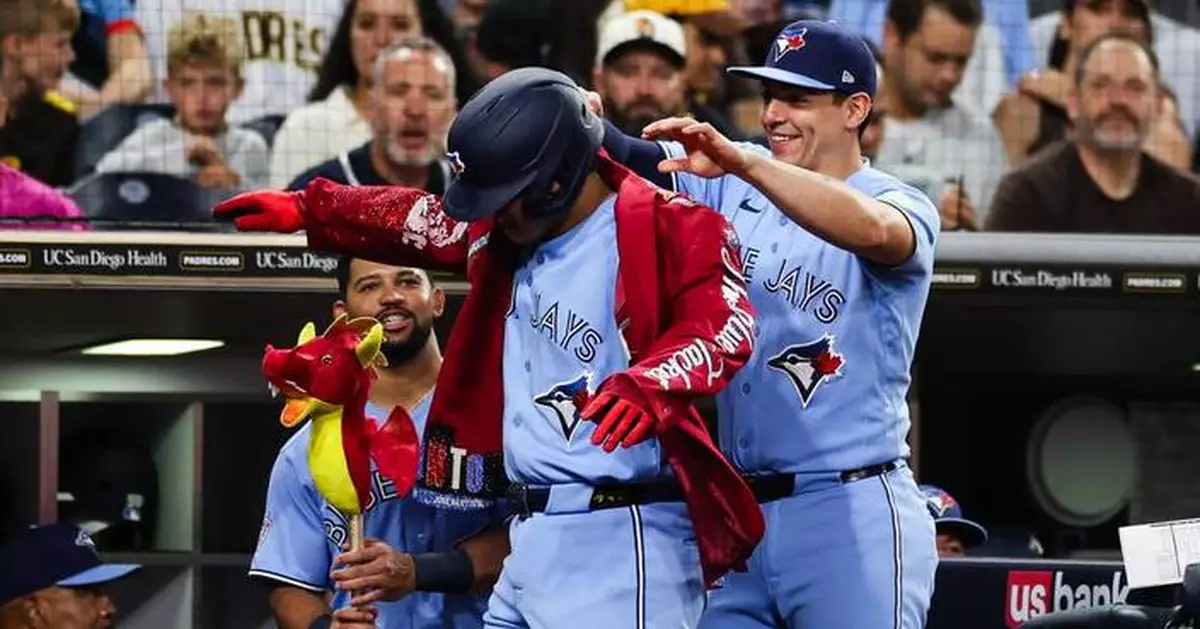 Blue Jays' Okamoto hits 22nd homer to tie Ohtani's mark by a Japanese-born rookie