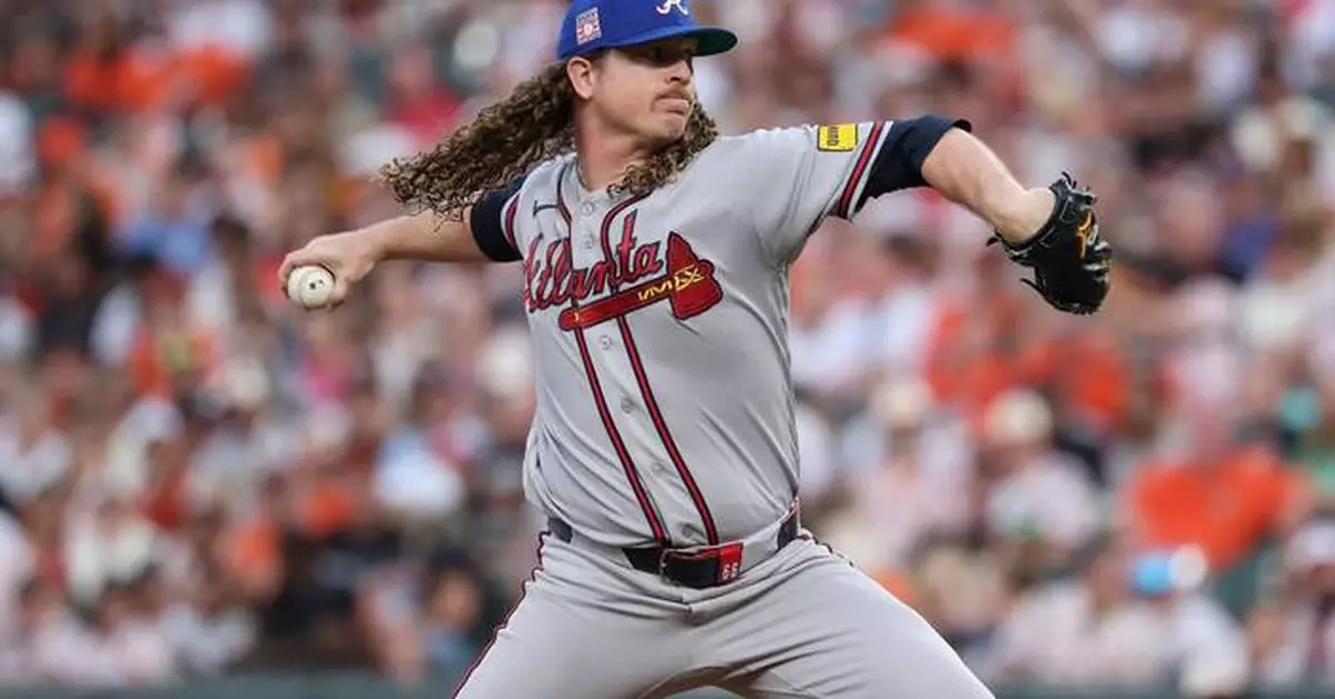 Matt Olson's 3-run homer in the 10th inning lifts the Braves past the Orioles 7-6