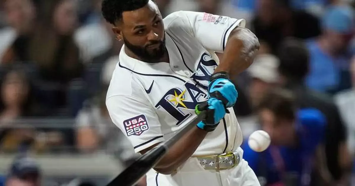 Tampa Bay Rays slugger Junior Caminero leaves All-Star Game after being hit on left hand