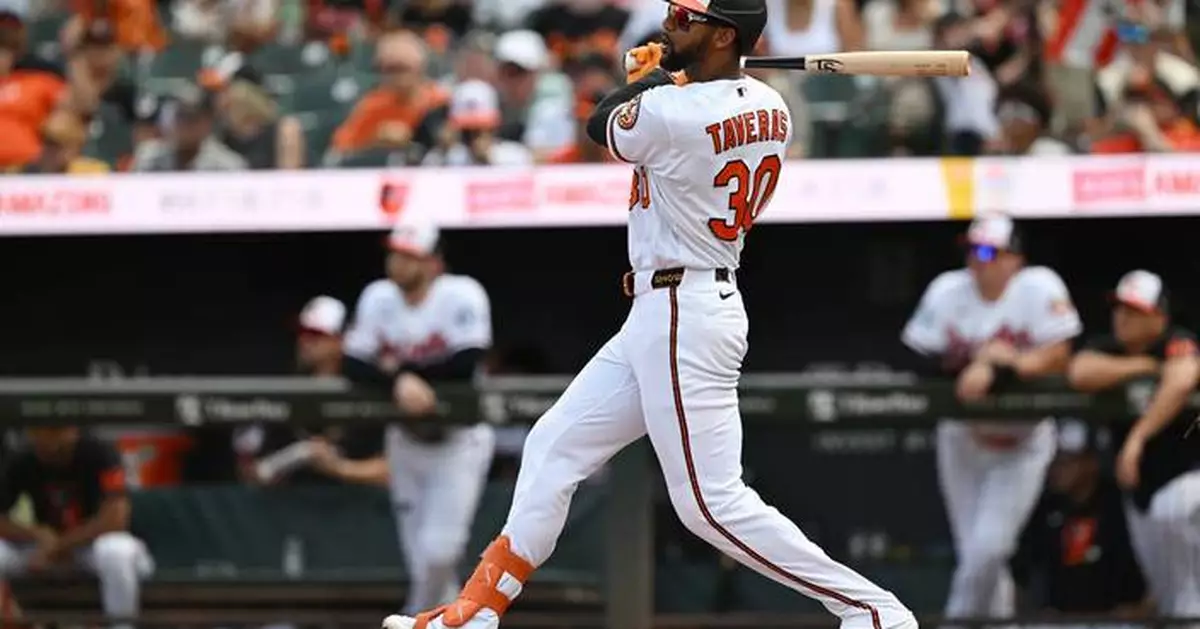 Taveras' homer and 3 RBIs carry the Orioles to an 8-2 win over the Royals for a 3-game sweep