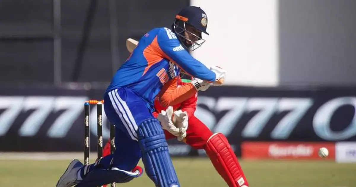 Teenager Sooryavanshi hits another half century as India sweeps T20 series against Zimbabwe