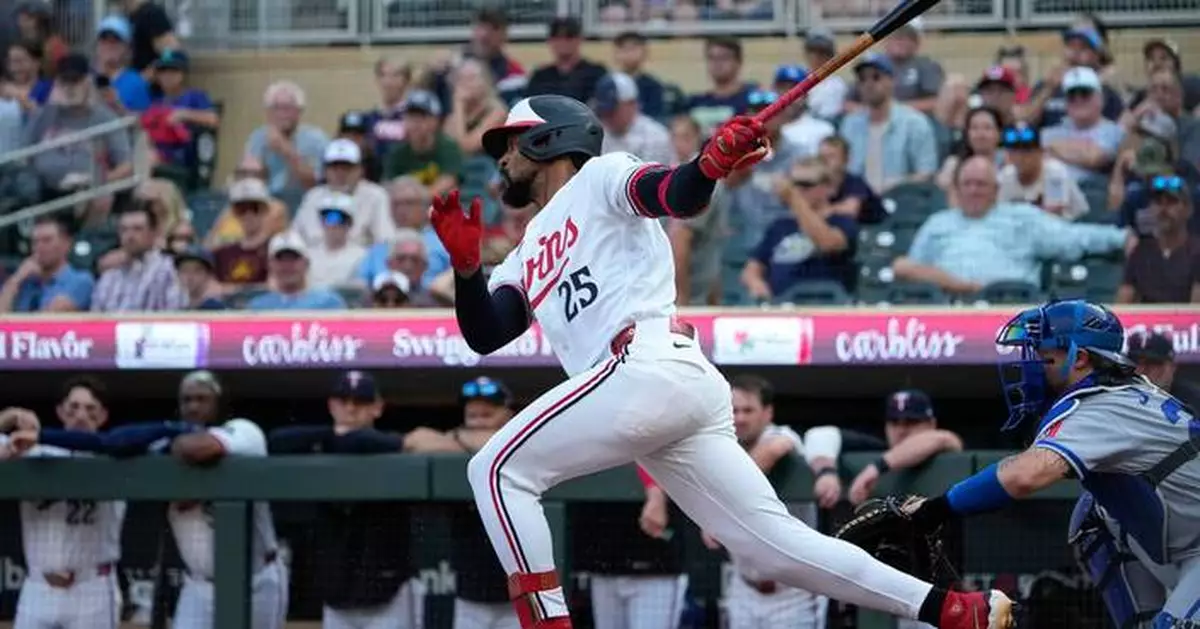 Twins place outfielder Byron Buxton on 10-day injured list with right hip impingement