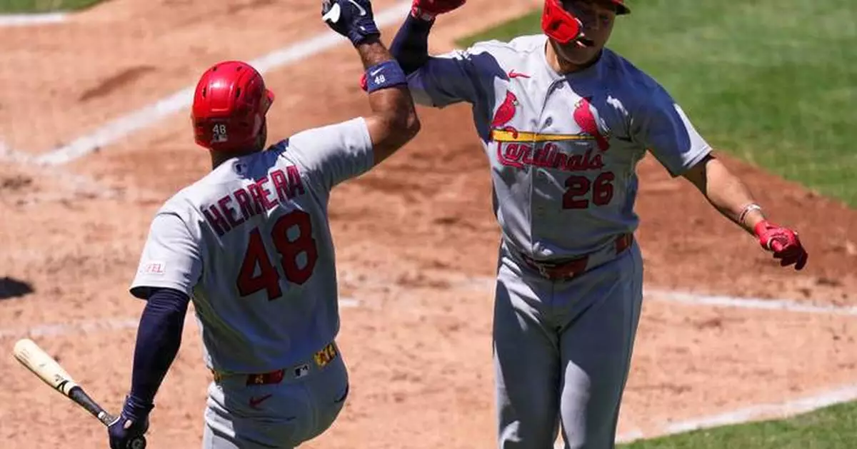 Dobbins throws 6 innings and Wetherholt homers to lead the Cardinals to a 1-0 win over Angels