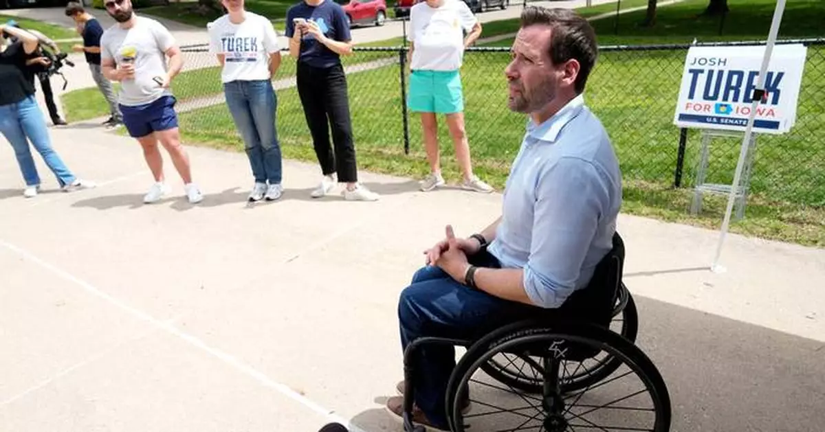 Obama endorses Iowa Democrat Turek for the US Senate in a video of them playing basketball