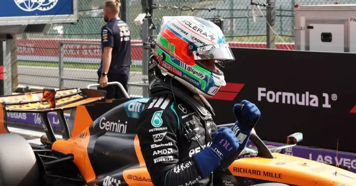 Kimi Antonelli wins Belgian Grand Prix for a big F1 title boost after George Russell out