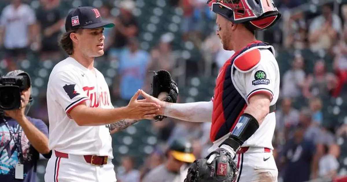 Jeffers drives in 3 runs and Prielipp wins in return from IL as Twins beat Athletics 11-8