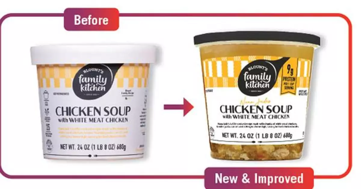 Blount’s Family Kitchen Unveils Refreshed Packaging Highlighting Premium Ingredients, Protein and Refrigerated Freshness