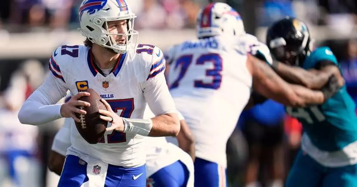 Josh Allen is voted the NFL's top quarterback by AP writers