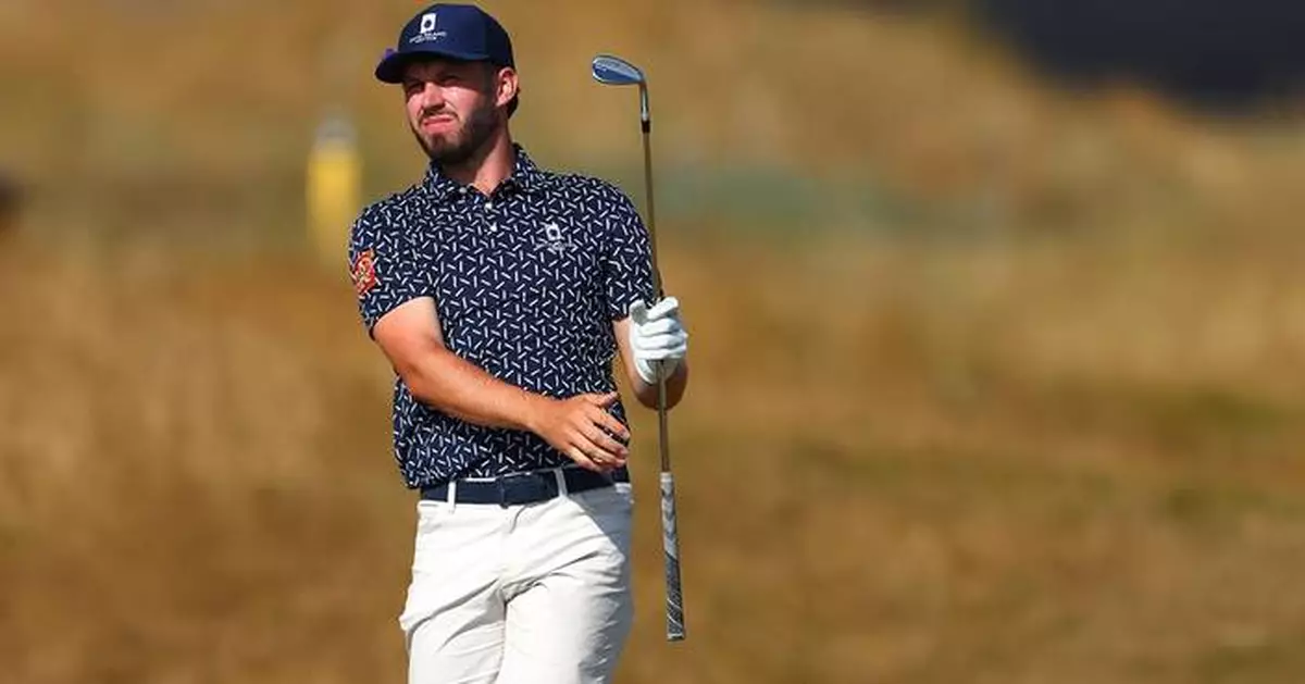 This British Open amateur is a qualified mechanic with cystic fibrosis. He's proving an inspiration