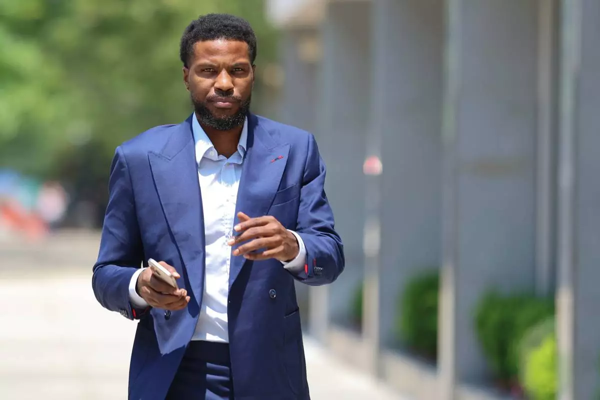 Former NBA player Malik Beasley arrives outside of Brooklyn federal court, Wednesday, July 1, 2026, in New York. (AP Photo/Heather Khalifa) CORRECTION: name of the photographer corrected to Heather Khalifa instead of Yuki Iwamura