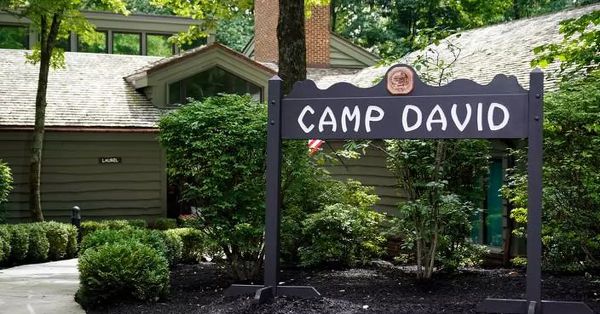 Trump takes his Cabinet to Camp David, a secluded retreat with a history of high-stakes talks