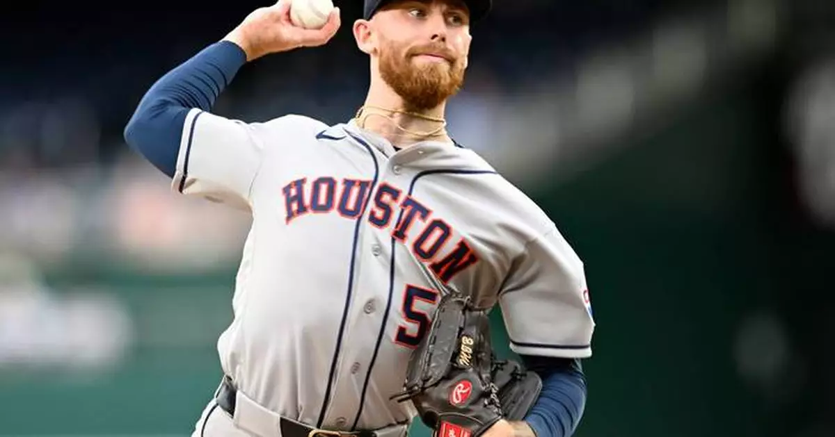 Astros demote starting pitcher Mike Burrows to Triple-A after 10-run outing