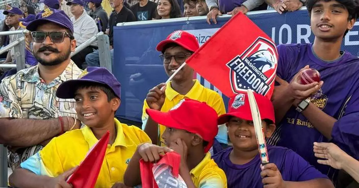 Los Angeles Knight Riders play first game in new stadium as Olympic cricket buzz grows