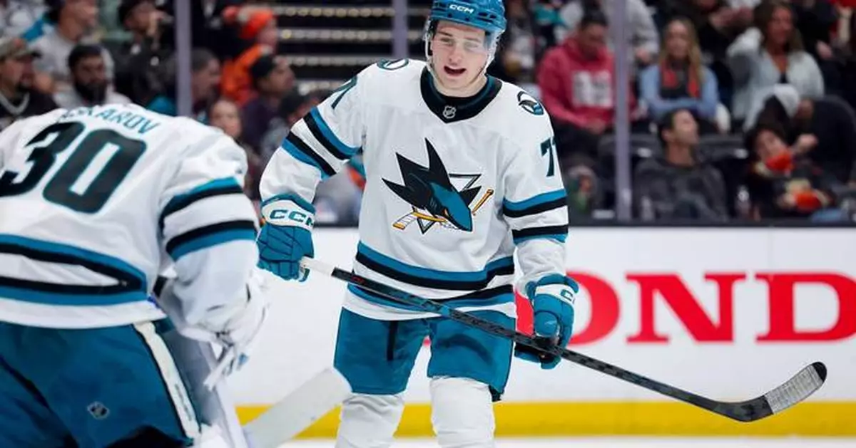 Macklin Celebrini gets 5-year, $94M extension from the Sharks in the NHL's richest deal ever