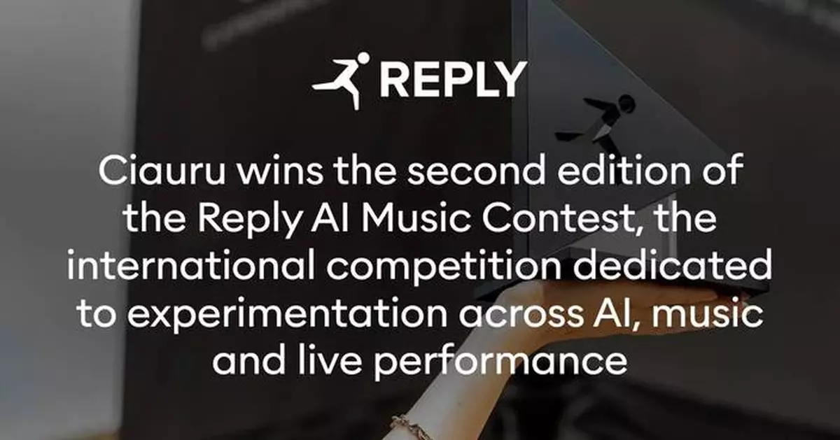 Ciauru Wins the Second Edition of the Reply AI Music Contest, the International Competition Dedicated to Experimentation Across AI, Music and Live Performance