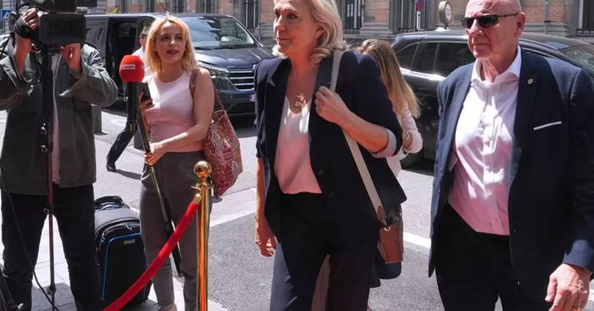 Le Pen says she won't run in 2027 if ordered to wear an electronic bracelet