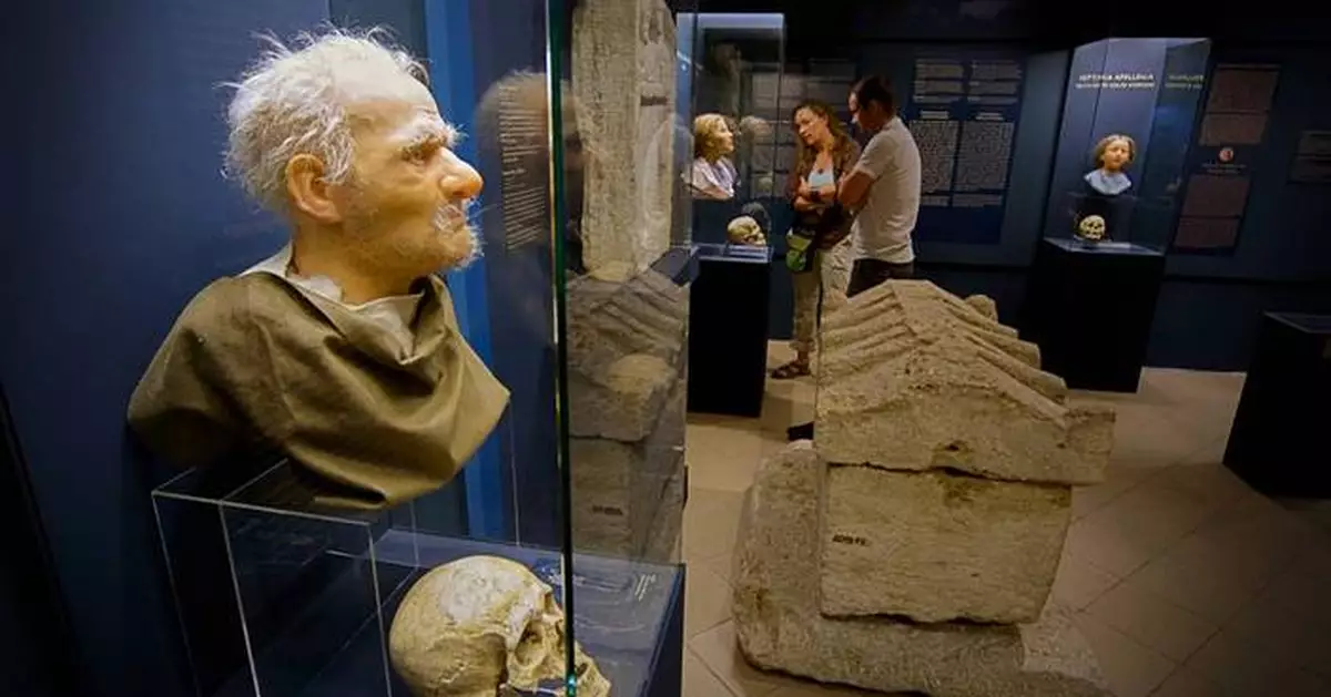 Face-to-face with ancient Rome: Exhibition in Hungary brings forgotten faces to life