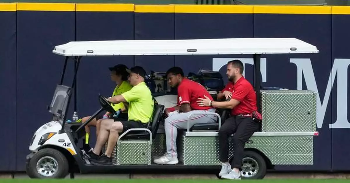Reds OF Dane Myers goes on IL with bruised left shoulder