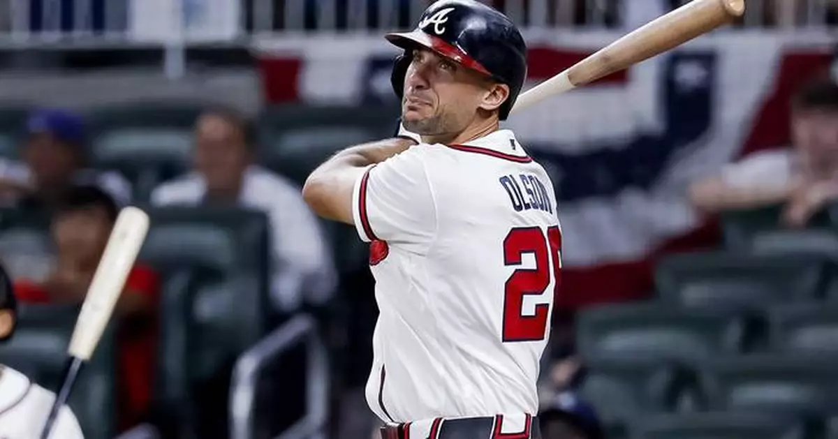Matt Olson plays in 741st straight game with Braves to become the franchise's Iron Man