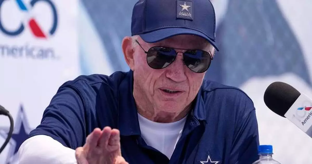 Jerry Jones and Dallas Cowboys arrive at training camp without off-field distractions