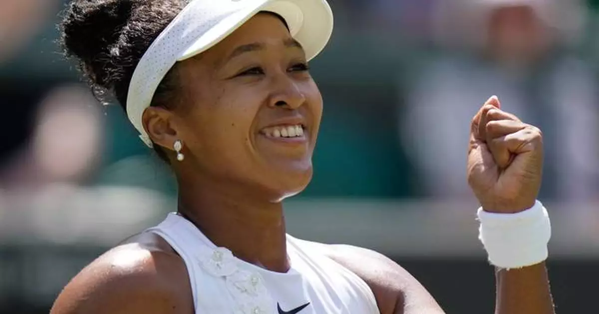 Naomi Osaka gets win at Wimbledon after she gives young daughter a 'timeout' on her birthday