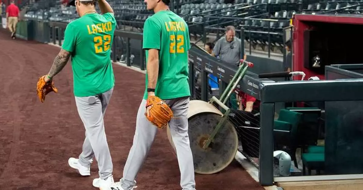 Athletics prospect Ryan Lasko says feeling in his legs returning after collision with his teammate