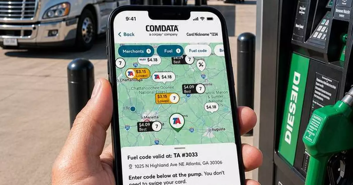 Comdata Launches Pay Codes, Advancing Its Longstanding Commitment to Protecting Fleets and Drivers