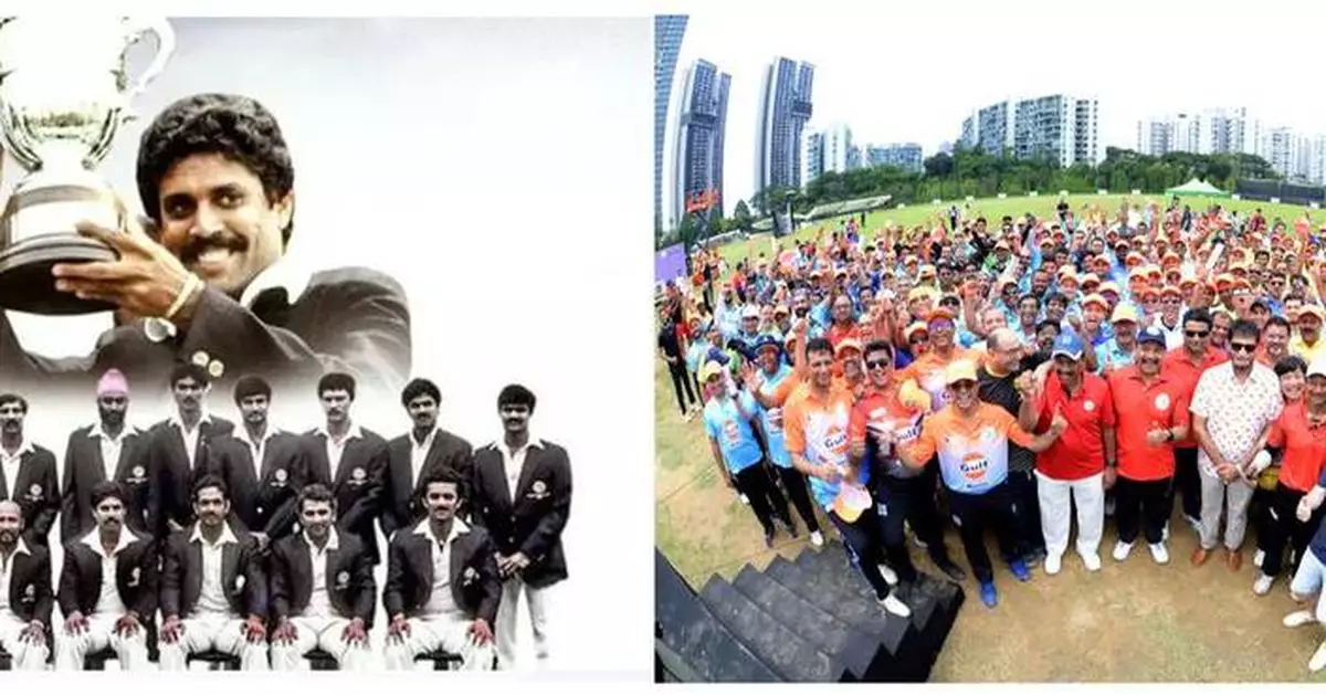 The Indian Legends of '83 Touring Singapore to Set Stage for Historic First-Ever 1983 World-Cup Reunion in Asia