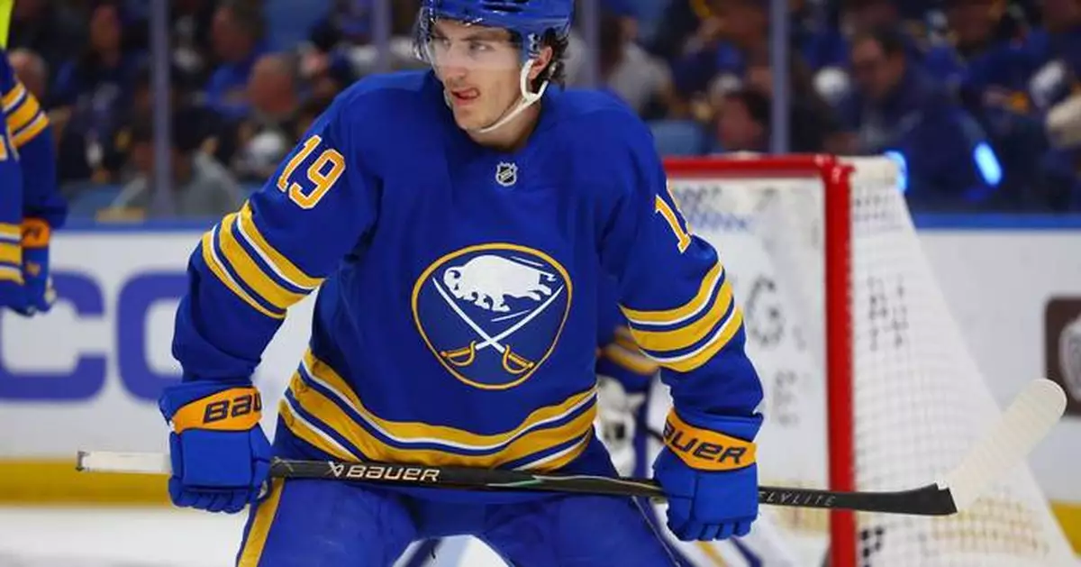 Sabres sign Peyton Krebs to a 4-year, $18M contract, trade Tyler Kopff and hire John Davidson