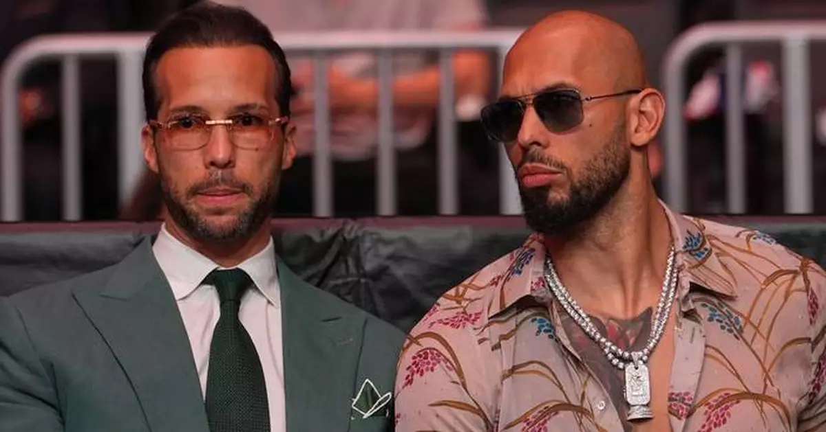 Social media influencers Andrew and Tristan Tate arrested in Miami, US Marshals Service tells AP