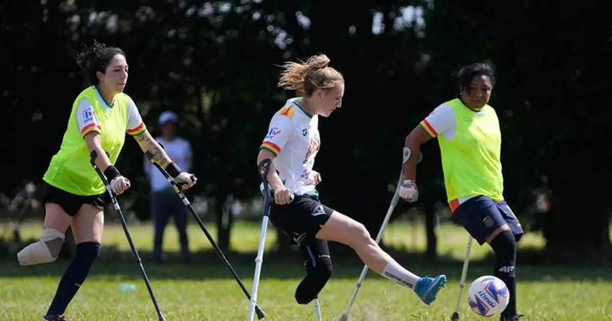 Women amputees in South America train to be World Cup soccer contenders