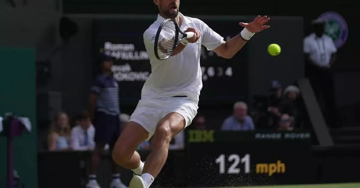 Djokovic breaks another Federer record at Wimbledon despite 'meltdowns' on Centre Court