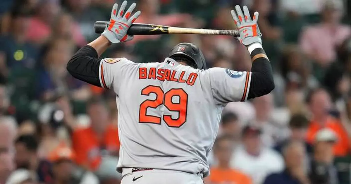 Orioles win 7th straight as Adley Rutschman sits with wrist discomfort; Basallo leaves early